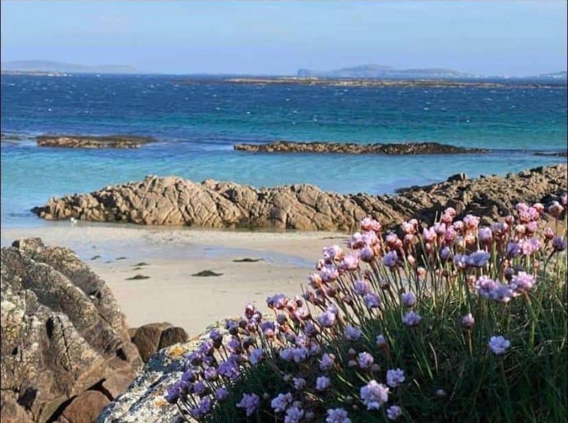Drop Anchor House, Spacious 3 bedroom apartment, fabulous sea views Cleggan Exterior foto